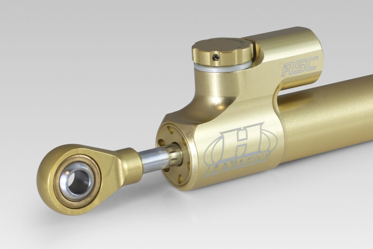 Styrdæmper 68mm - RSC- Reversed - guld