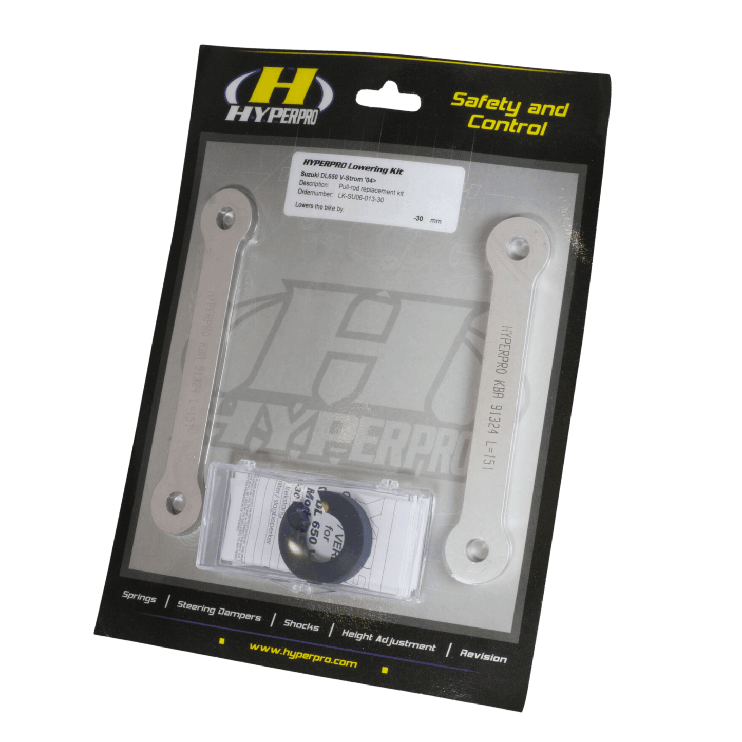 Yamaha Tenere 700 World Raid (22-23) sænkningssæt bag -35 MM - Hyperpro