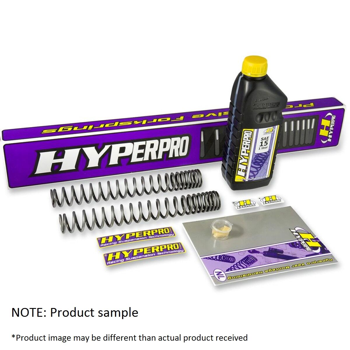 Suzuki SV650 N / S (03-12) progressive fjedre til forgaffel - Hyperpro